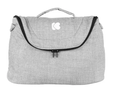 KikkaBoo UGO Light Grey Melange 4in1 საბავშვო ეტლის კომპლექტი, 10 image