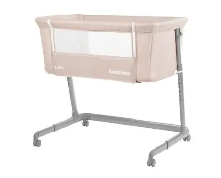 KikkaBoo Lulu Beige ახალშობილის საწოლი, 4 image