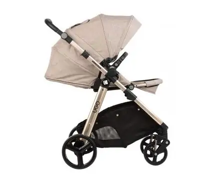 KikkaBoo UGO Melange Beige 4in1 საბავშვო ეტლის კომპლექტი, 7 image