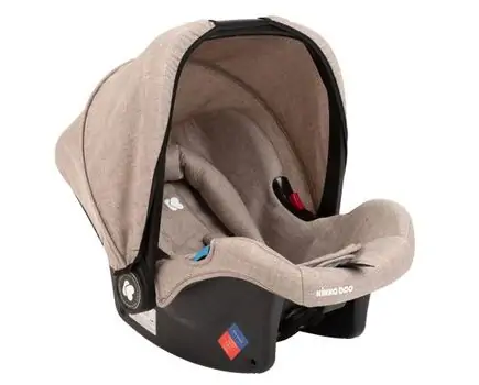 KikkaBoo UGO Melange Beige 4in1 საბავშვო ეტლის კომპლექტი, 11 image