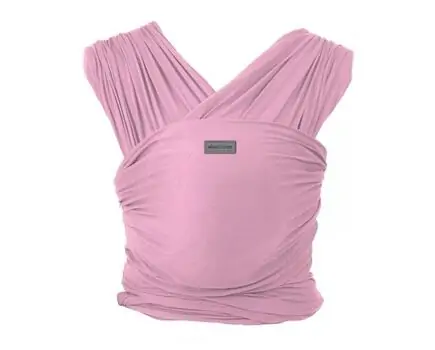 KikkaBoo-ს ახალშობილის სლინგი Sling Isla Pink