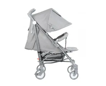 KikkaBoo Vivi Grey 2020 საბავშვო ეტლი, 3 image