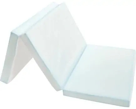 KikkaBoo-ს დასაკეცი ბამბუკის მატრასი Polyester foldable mattress 60/120/5 Blue