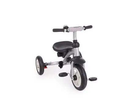 KikkaBoo Vetta Air Wheels Grey Melange Phoenix სამ თვლიანი ველო-ეტლი, 8 image