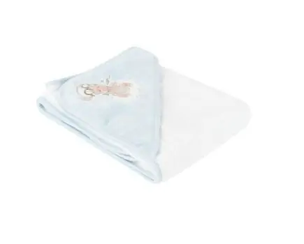 KikkaBoo-ს ახალშობილის პირსახოცი Hooded towel terry 90/90 cm Dreamy Flight Blue, 2 image