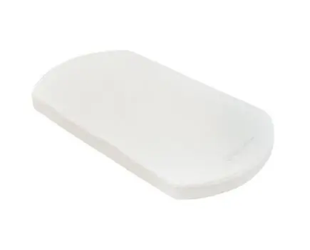 KikkaBoo-ს ეტლში ჩასაფენი მატრასი Carrycot matress 70/35/4 cm White Velvet
