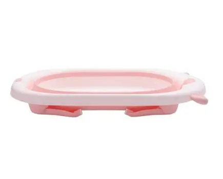 KikkaBoo-ს ჩვილის დასაკეცი აბაზანა Bathtub Foldy Pink, 2 image