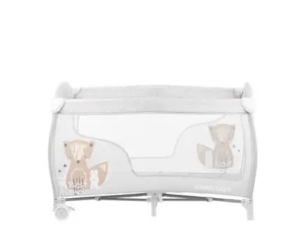 KikkaBoo Dolce Sonno Plus Grey Best Friends 2 levels საწოლ-მანეჟი 2020, 7 image