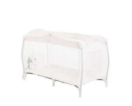 KikkaBoo Dolce Sonno Plus Beige Birdy 2 levels საწოლ-მანეჟი 2020, 14 image