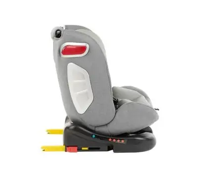 KikkaBoo-ს მანქანის სავარძელი (ქარსითი) Cruz ISOFIX Beige, 6 image