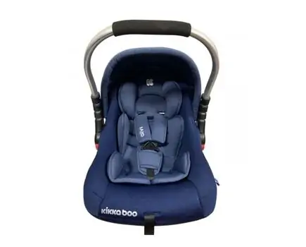 KikkaBoo-ს მანქანის სავარძელი (ქარსითი) Car seat 0+ (0-13 kg) Alvi Blue