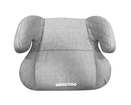 KikkaBoo-ს ბუსტერი Car seat 2-3 (15-36kg) Groovy ISOFIX Light Grey