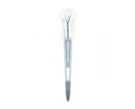 KikkaBoo-ს ბოთლის საწმენდი ჯაგრისი Bottle brush with nipple cleaner Blue, 2 image