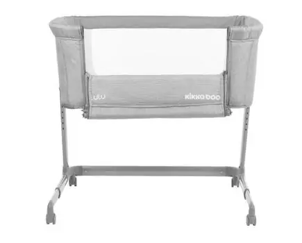 KikkaBoo Lulu Light Grey ახალშობილის მისადგმელი საწოლი, 10 image
