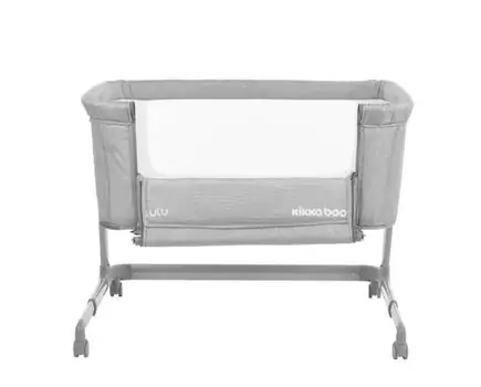 KikkaBoo Lulu Light Grey ახალშობილის მისადგმელი საწოლი, 6 image