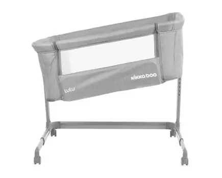 KikkaBoo Lulu Light Grey ახალშობილის მისადგმელი საწოლი, 11 image