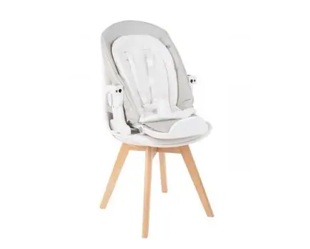 KikkaBoo Prima Grey 3in1 მრავალფუნქციური შეზლონგი & სკამ-მაგიდა, 3 image