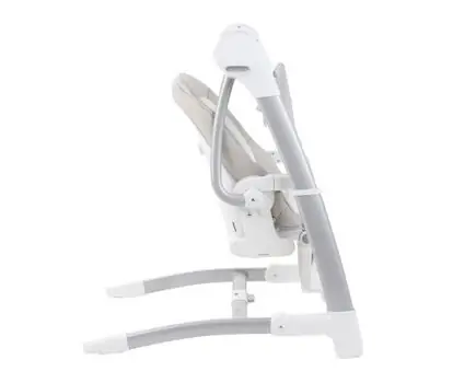 KikkaBoo Prima Grey 3in1 მრავალფუნქციური შეზლონგი & სკამ-მაგიდა, 8 image