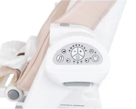 KikkaBoo Prima Beige 3in1 მრავალფუნქციური შეზლონგი & სკამ-მაგიდა, 2 image