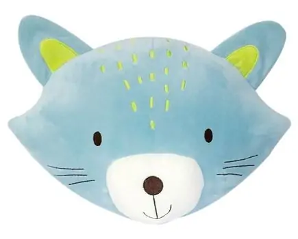 Plush toy-pillow Kit the Cat KikkaBoo-ს ახალშობილის სათამაშო