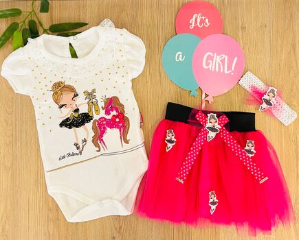 Little Ballerina ჩვილის ტანსაცმლის ნაკრები PABBUC 7057
