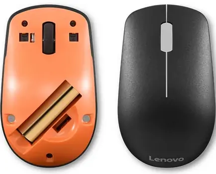Lenovo 400 Wireless Mouse - Black მაუსი, 5 image
