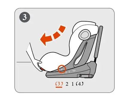 KikkaBoo Twister (ISOFIX) Grey მანქანის სავარძელი (ქარსითი), 12 image