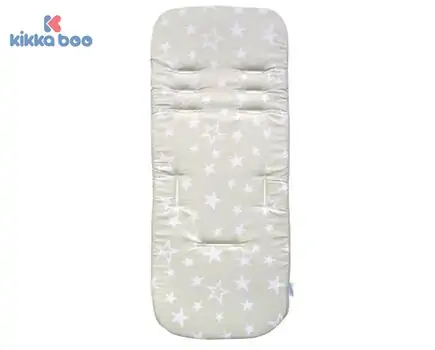 KikkaBoo-ს ეტლში ჩასაფენი მატრასი Memory foam stroller liner Stars