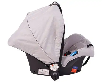 KikkaBoo UGO Light Grey Melange 4in1 საბავშვო ეტლის კომპლექტი, 8 image