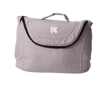 KikkaBoo UGO Light Grey Melange 4in1 საბავშვო ეტლის კომპლექტი, 10 image
