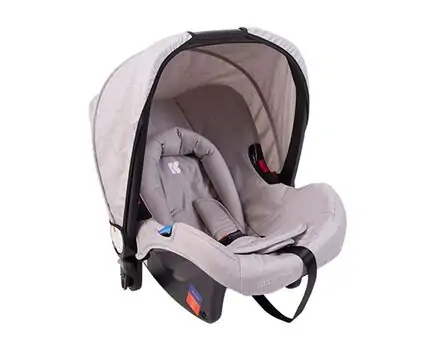 KikkaBoo UGO Light Grey Melange 4in1 საბავშვო ეტლის კომპლექტი, 9 image