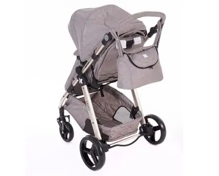 KikkaBoo UGO Melange Beige 4in1 საბავშვო ეტლის კომპლექტი, 4 image
