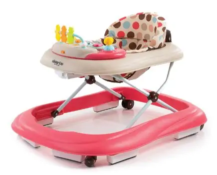KikkaBoo Walker ABC Pink საბავშვო ჭოჭინა