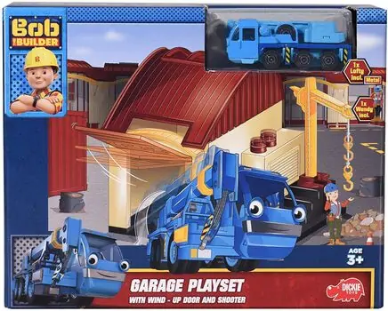 Bob the Builder Garage Playset Muck and Leo  203133010, 2 image