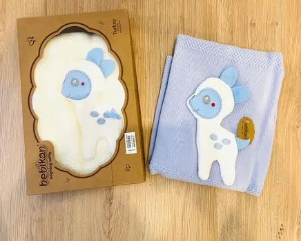 BLANKET LITTLE LAMB CARAMINI 2002 ჩვილის პლედი