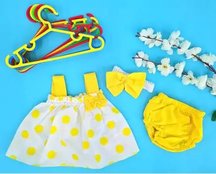 Baby dress set  საბავშვო კაბის კომპლექტი