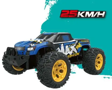 High Speed Drift Racing Vehicle Blue  -  დისტანციურად მართვადი მანქანა