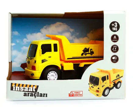 Construction Cars Of The City- Damper Truck სათამაშო მანქანა, 4 image