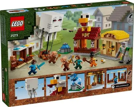 Lego Minecraft 21273 The Ghast Balloon Village Attack, 13 image