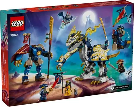 Lego Ninjago 71843 Rogue's Mech Dragon Rider, 11 image