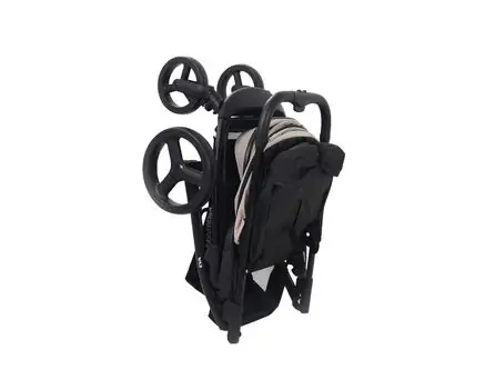KikkaBoo Pushchair Eva Beige საბავშვო სასეირნო ეტლი, 6 image