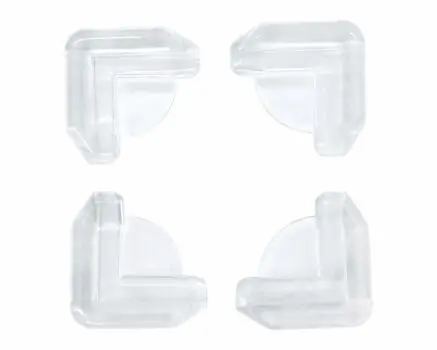 KikkaBoo Silicone corner guards - 4 pieces - კუთხეების დამცავი სილიკონის სამაგრები, 2 image