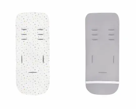 KikkaBoo-ს ეტლში ჩასაფენი მატრასი Memory foam stroller liner Dots