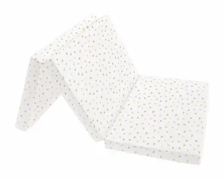 KikkaBoo-ს დასაკეცი ბამბუკის მატრასი Cotton foldable mattress 60/120/5 Hearts