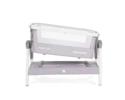 KikkaBoo Nanna Dark Grey wood ახალშობილის საწოლი, 4 image