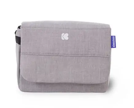 KikkaBoo Airy Grey Melange საბავშვო ეტლი, 2 image