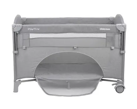 KikkaBoo Milky Way Grey 2 levels საწოლ მანეჟი, 14 image