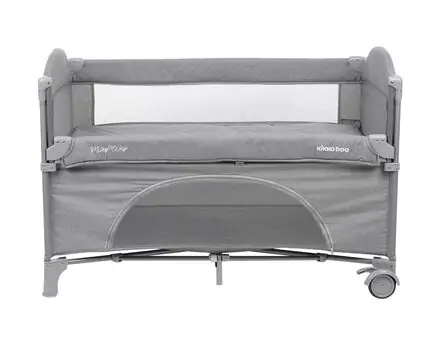 KikkaBoo Milky Way Grey 2 levels საწოლ მანეჟი, 11 image
