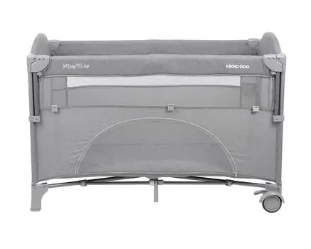 KikkaBoo Milky Way Grey 2 levels საწოლ მანეჟი, 10 image
