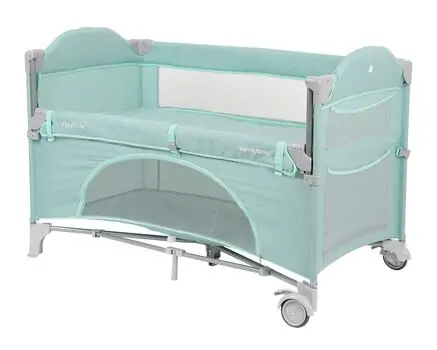 KikkaBoo Milky Way Mint 2 levels საწოლ მანეჟი, 3 image